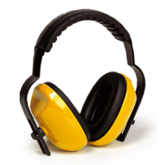 Casque anti-bruit jaune